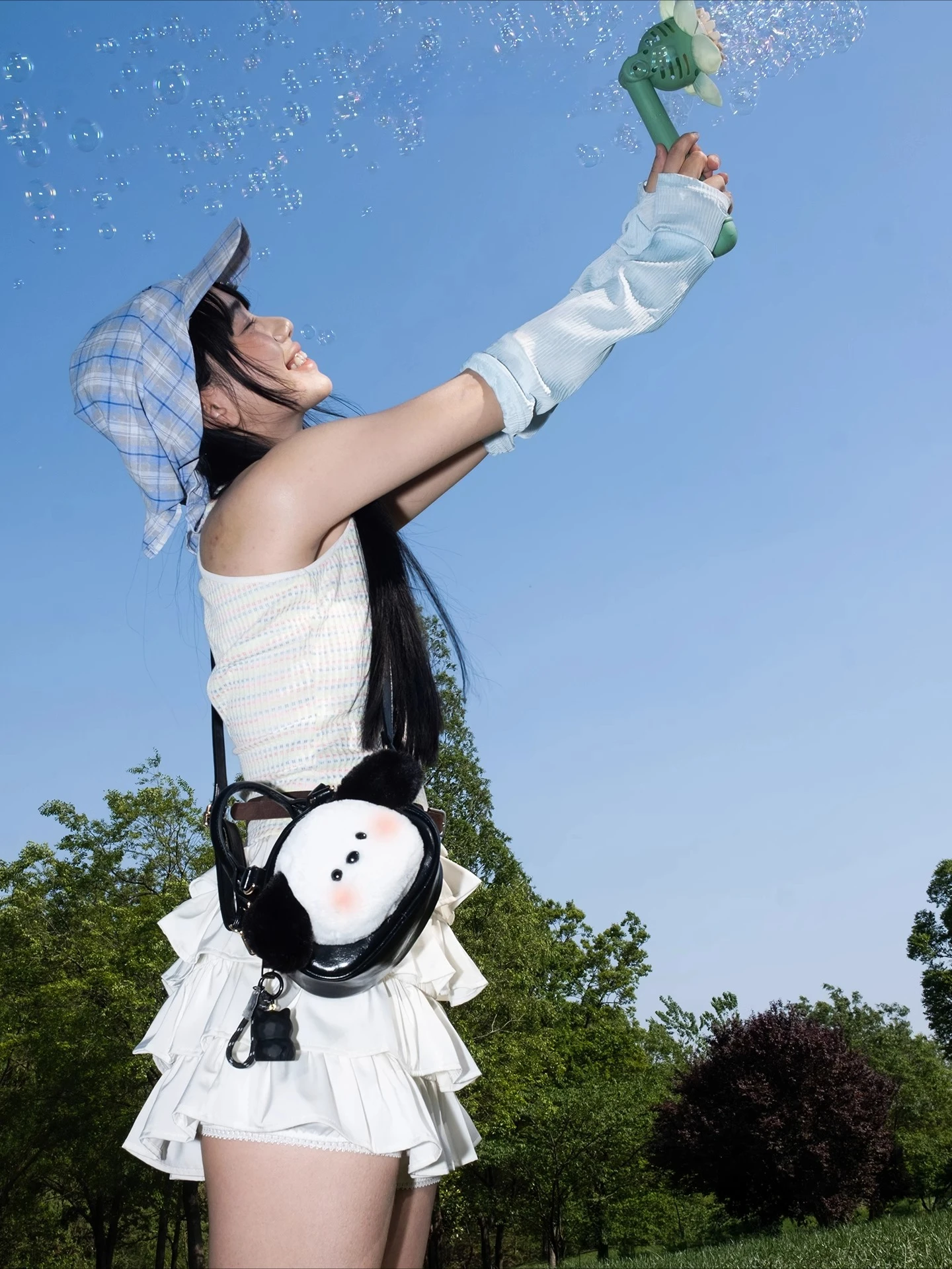 Новая сумка, женская милая щенок, новинка 2024, сумка-мессенджер, ценная сумка через плечо, кошелек для монет, подарок на День святого Валентина