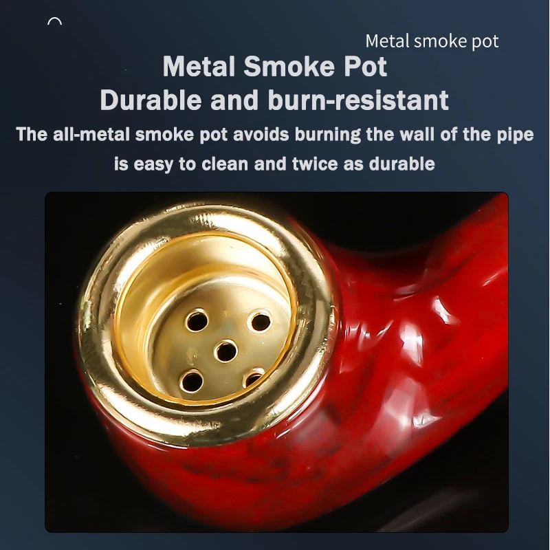 New DesignHandmade Wood Smoking Pipe Perfect Beginner Pipe Kit for Smoking with Ultimate Guide E-Book Gift Set and Accessories