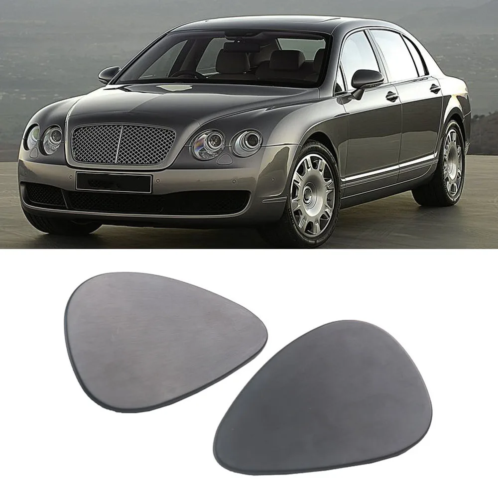 Car Front Head Lamp Headlight Washer Nozzle Cover Cleaning Cap For Bentley Flying Spur 2004-2008 2009-2012 2013-2018