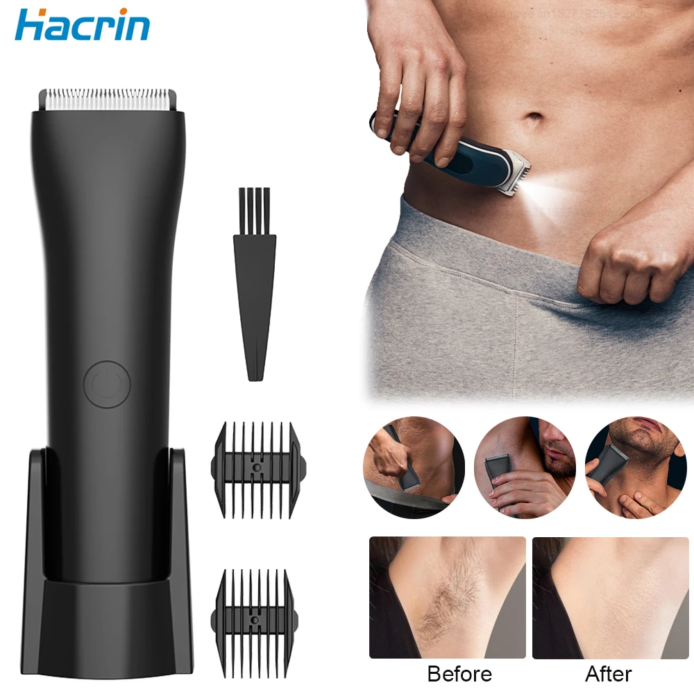 Epilator Waterproof Trimmer Shaver Man for Sensitive Areas Bikini Underarm Facial Armpit Electirc Body Hair Trimmer Hair Removal