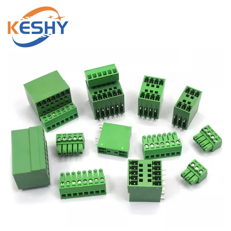 

15EDGRH 3.81MM Double layer plug-in terminal block 15EDGRH-3.81mm PCB connector 2EDG double row angled male and female sockets
