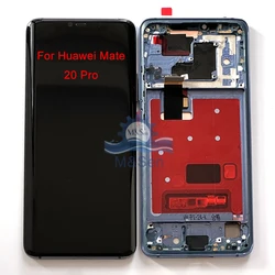 Original OLED For Huawei Mate 20 Pro LYA-L09 LYA-L29 LCD Display Screen Frame+Touch Digitizer For Mate 20 Pro LYA-AL00 LYA-AL10