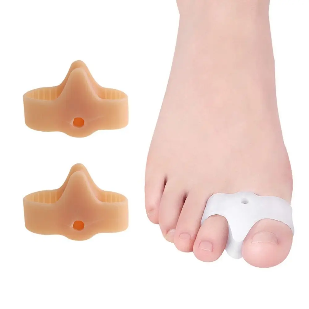 Spacer Silicone Gel Feet Care Spreader Finger Protector Toe Separator Straightener Toe Orthopedic Products Toe Valgus Corrector