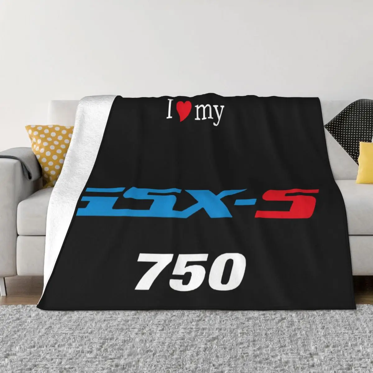 

T Customised Gsxs 750 S M L Xl Xxl Man RoundMotorcycle Gsx S Boy Great Quality Mens Humor Crewneck Throw Blanket