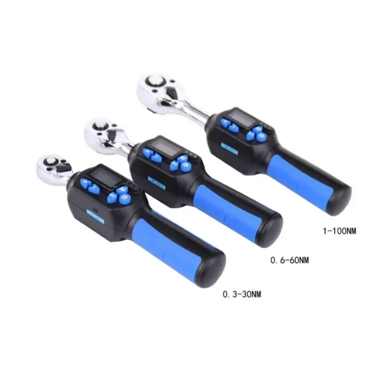 

digital torque ratchet wrench 1/4 0.3-30N/M 3/8 0.6-60N/M 1/2 1-100N/M precision 2% Hot sales