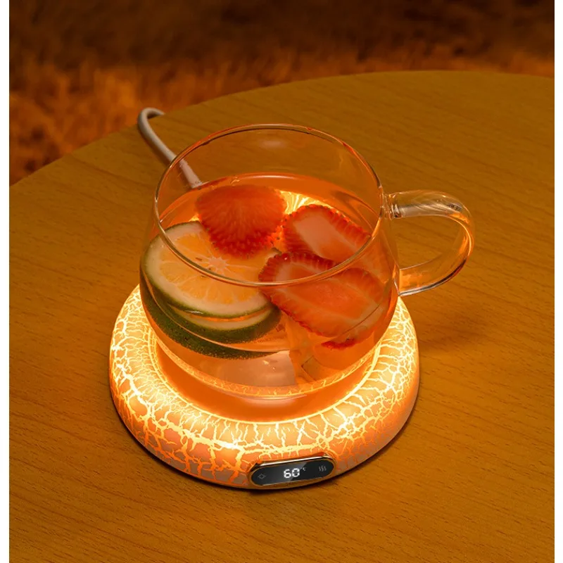 Elektrische Kopwarmer Met Lava-Verwarmingstechnologie En Slimme Temperatuurregeling Voor Koffie En Melk