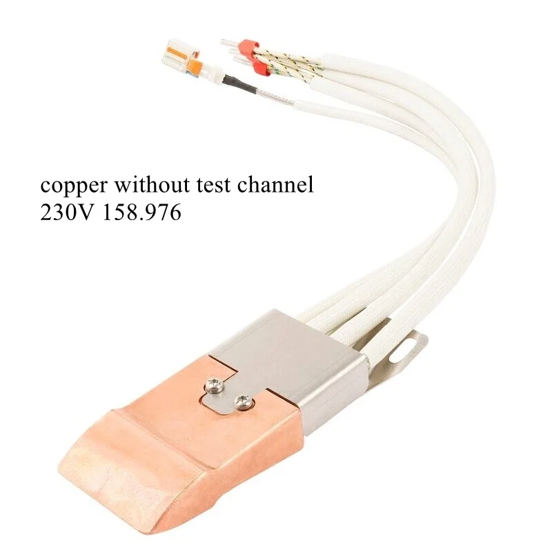 Weldy Heating Wedge For Welder roof2, Stainless Steel/Copper/Aluminum without Test Channel