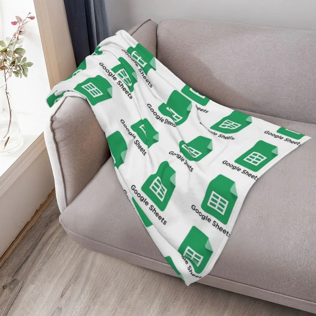 ابق مريحًا مع بعض أوراق جوجل رمي بطانية الفراش الصيفية الحرارية للسفر لبطانيات الأريكة المزخرفة