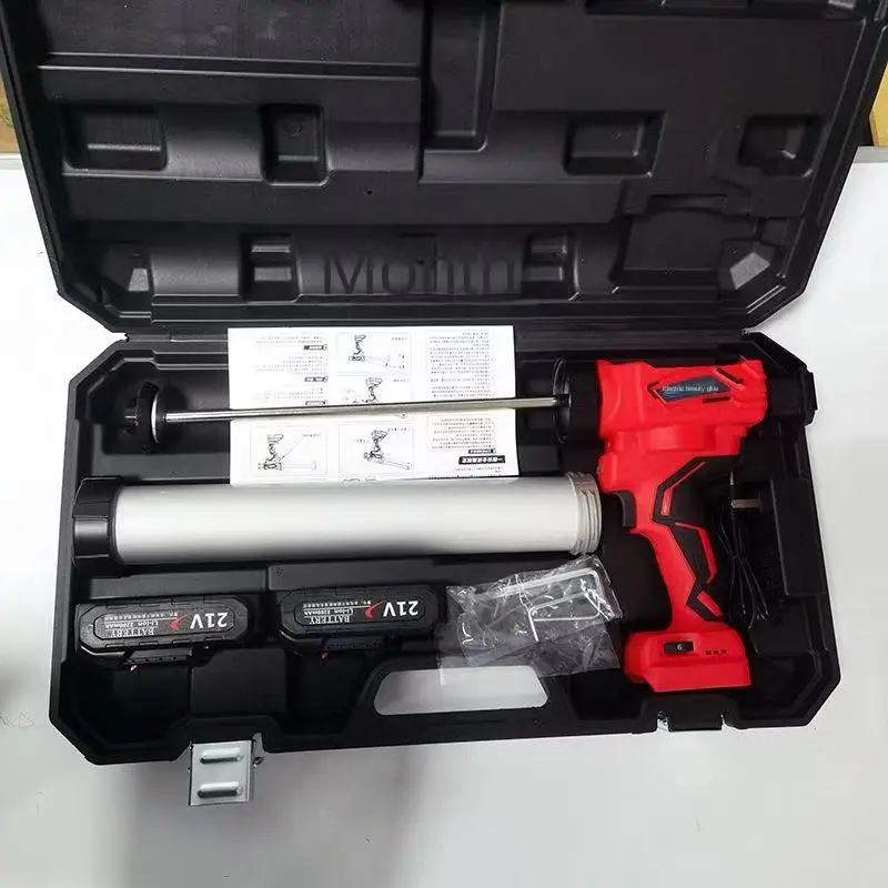 300ml-600ml Electric Cartridge and Sausage Sealant Caulk Gun 20V Battery Caulking Gun