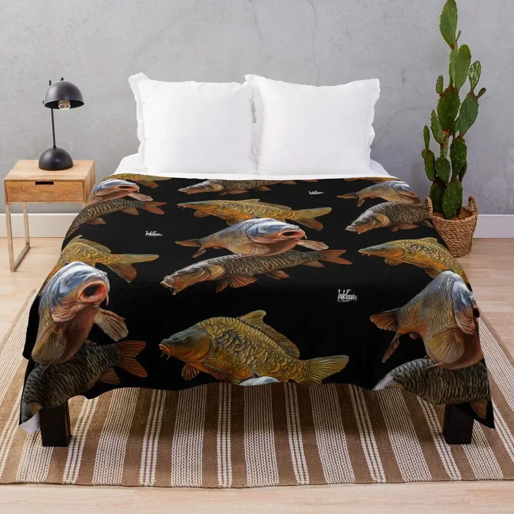 Carp gang 1 Throw Blanket Plush warm winter Blankets