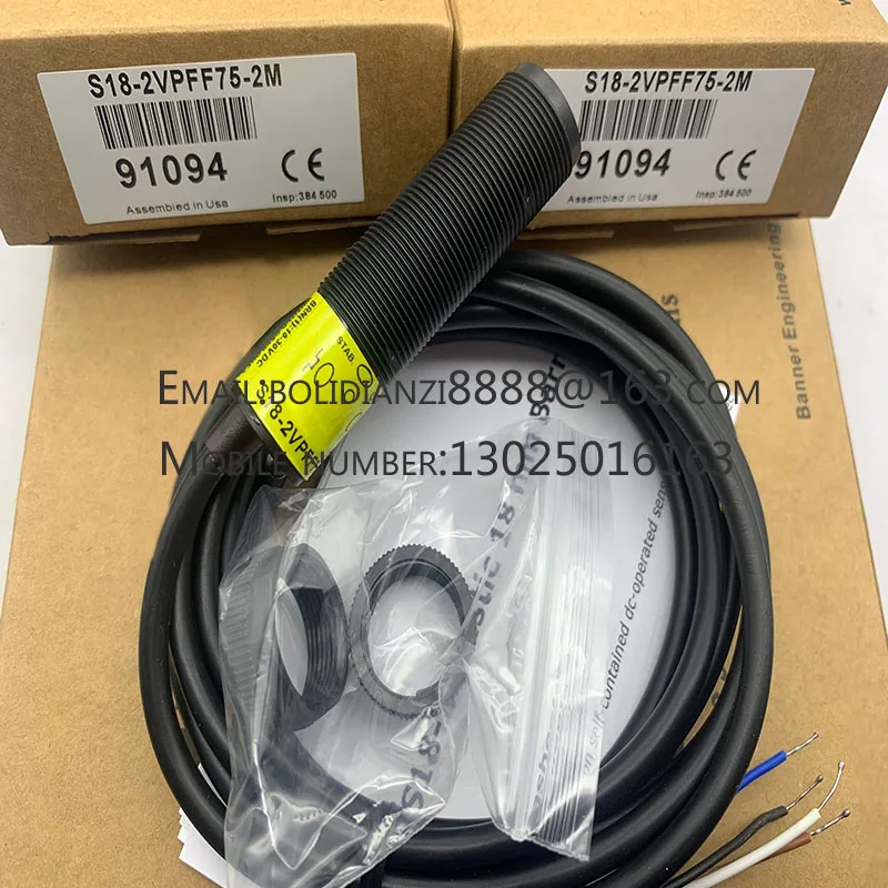 

The brand-new original sensor S18-2VPFF30/50/75/100/150/200-2M is guaranteed for one year in stock.