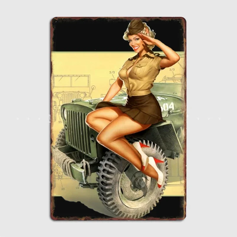 Pin-Up Wwii Willys … - image