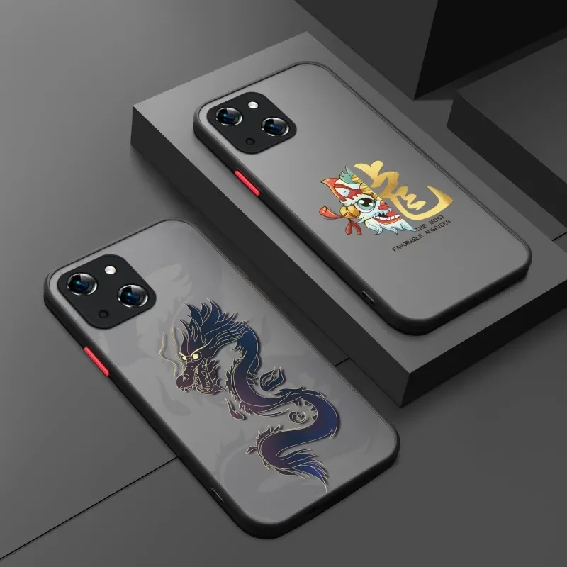 Mysterious Totem Dragon Eagle Tiger HOT For iPhone Case 16 15 14 13 12 11 Pro XR XS Max 7 8 Plus Shockproof Phone Y2K Cover