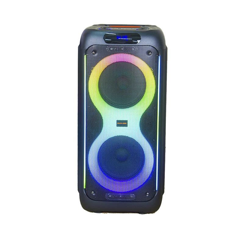 

Hot KOLAV-J2808 8 Inch Trolley Box Outdoor Stereo Speaker Karaoke Machine Hi-Fi Soundbar Caixa De Som Portable Speaker
