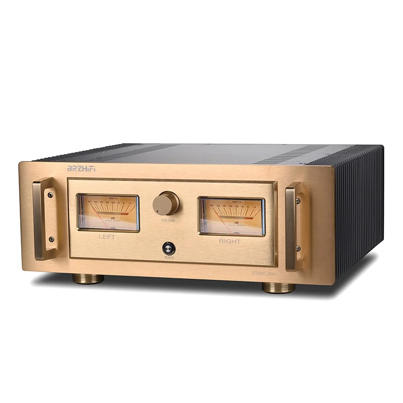 BRZHIFI A60 Reference Golden Throat Circuit Pure A Class Power Amplifier Hall Level Audio Amplificador