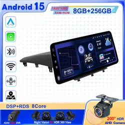 12.3 inch Android 13 For Opel Antara 2006-2017 Screen Radio Car Video Player Stereo GPS Multimedia Carplay Head Unit 5G WIFI Cam