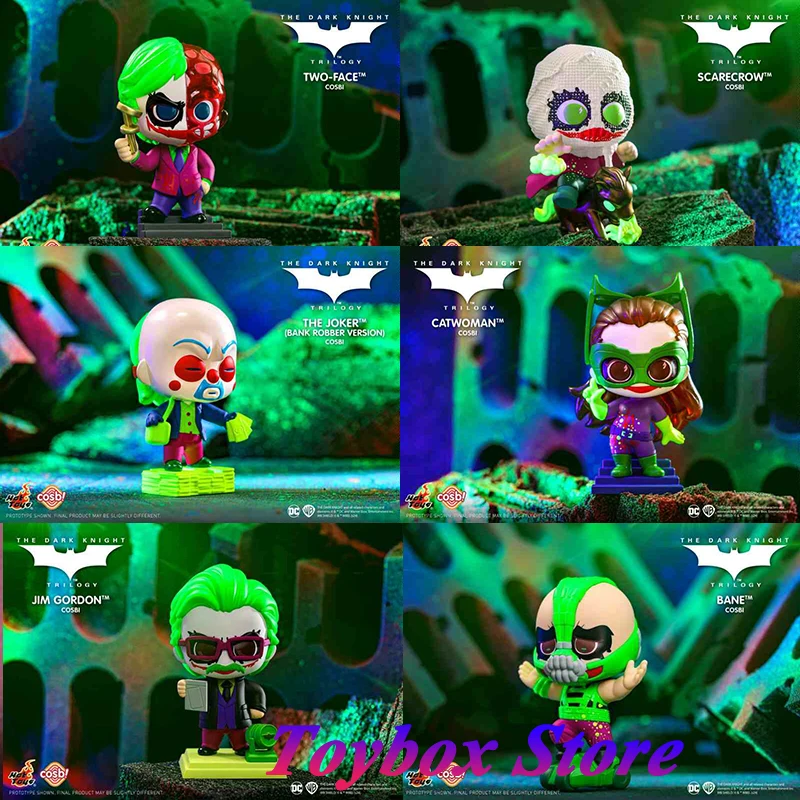 

Горячие игрушки HT CosbabI Темный рыцарь Трилогия Женщина-кошка Двусторонняя буновая банка-грабитель Джокер Пугало Джим Гордон Одиночная фигурка Коллекционировать