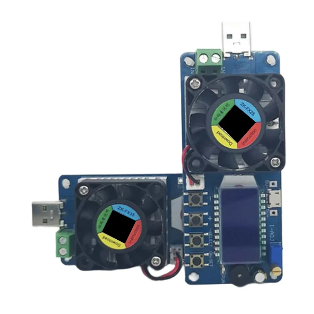 

Battery Capacity Tester, Constant Current Electronic Load, USB Power Tester, Voltmeter, Ammeter, Battery Capacity, Power Tester