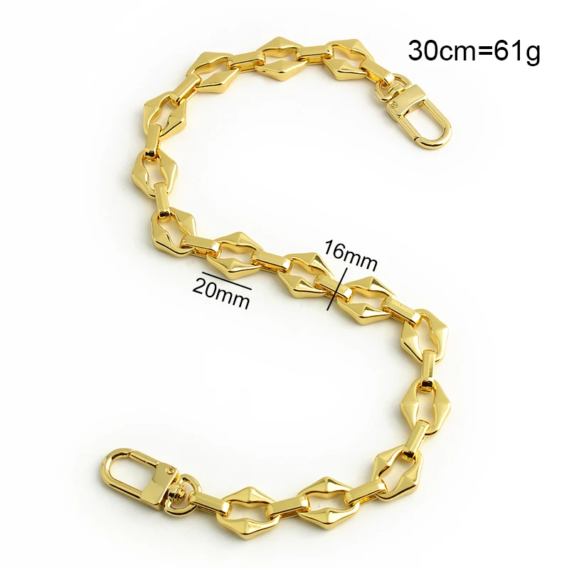 1PCS Gold,Silver Metal Mini Chains For Bags Handbags Purse Shoulder Strap Crossbody Replacement Decoration Hardware Accessories