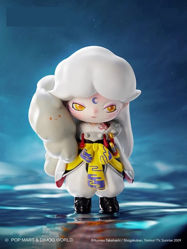 

Genuine Dimoo Inuyasha Sesshoumaru Limited Release Kawaii Anime Action Figure Toys Collectible Figurine Model Mystery Box