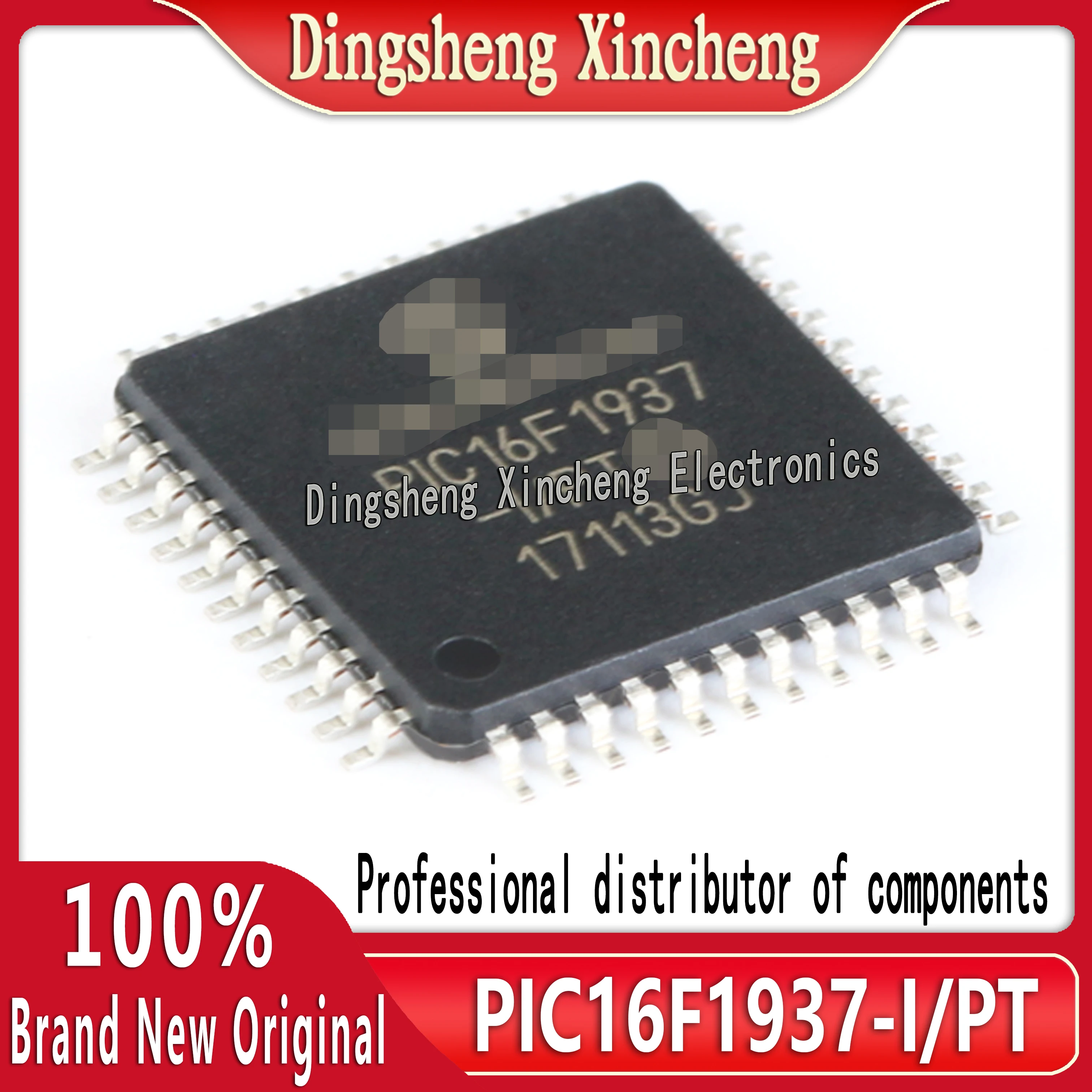 Original genuine SMT PIC16F1937-I/PT chip 8-bit microcontroller TLFP-44