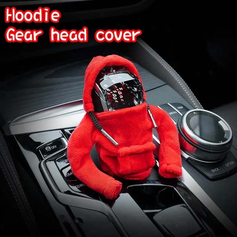 2023 New Gear Shift Hoodie Cover Shift Cover Gear Handle Decoration Fits Manual Auto Universal Car Shift Lever Interior Decor