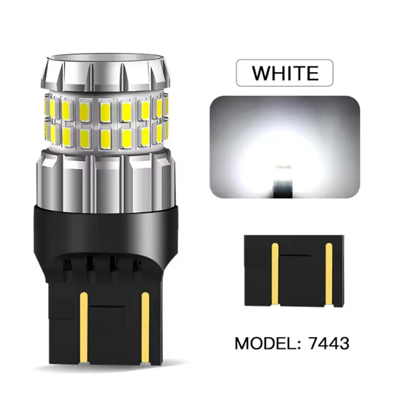 2PCS P21W P21/5W W21/5W Led-lampe T25 3157 1156 T20 BA15S 1157 BAY15D LED Canbus Licht Auto Reverse Bremse Schwanz Blinker Lampe