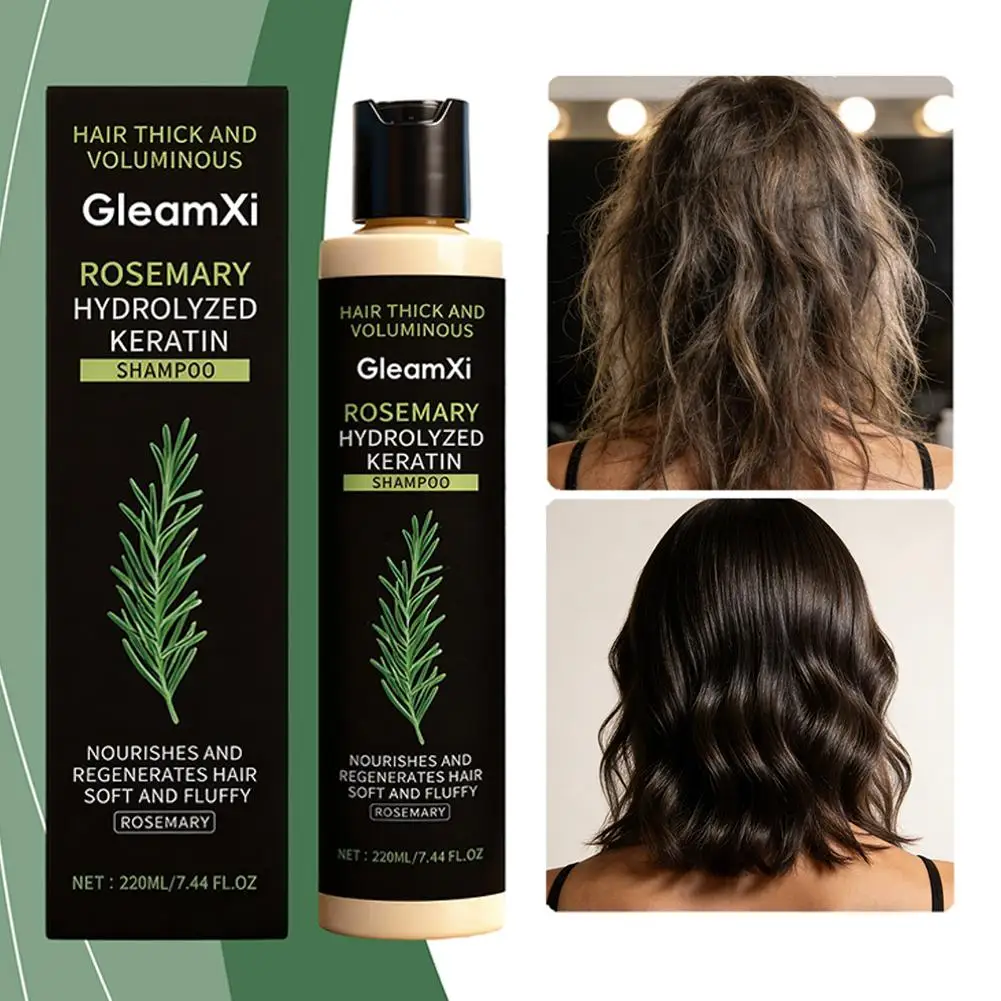 

Rosemary Hair Shampoo Volumizing Deep Nourishing Repair Split Ends Hair Soothing Scalp Anti Dandruff Hair Strengthens Shampoo