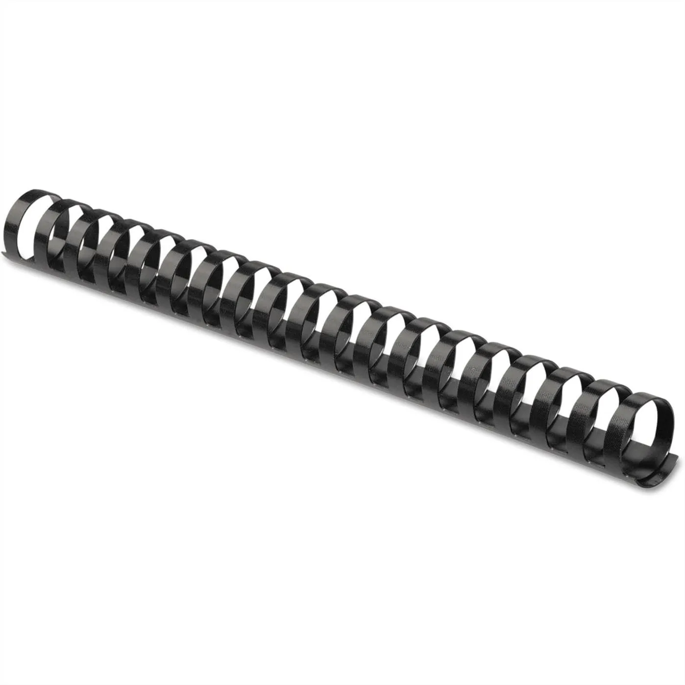

Plastic Comb Bindings 1.5 Inch 340-Sheet Capacity Black 10 Pack for 19-Ring Binding Machine Office Supplies
