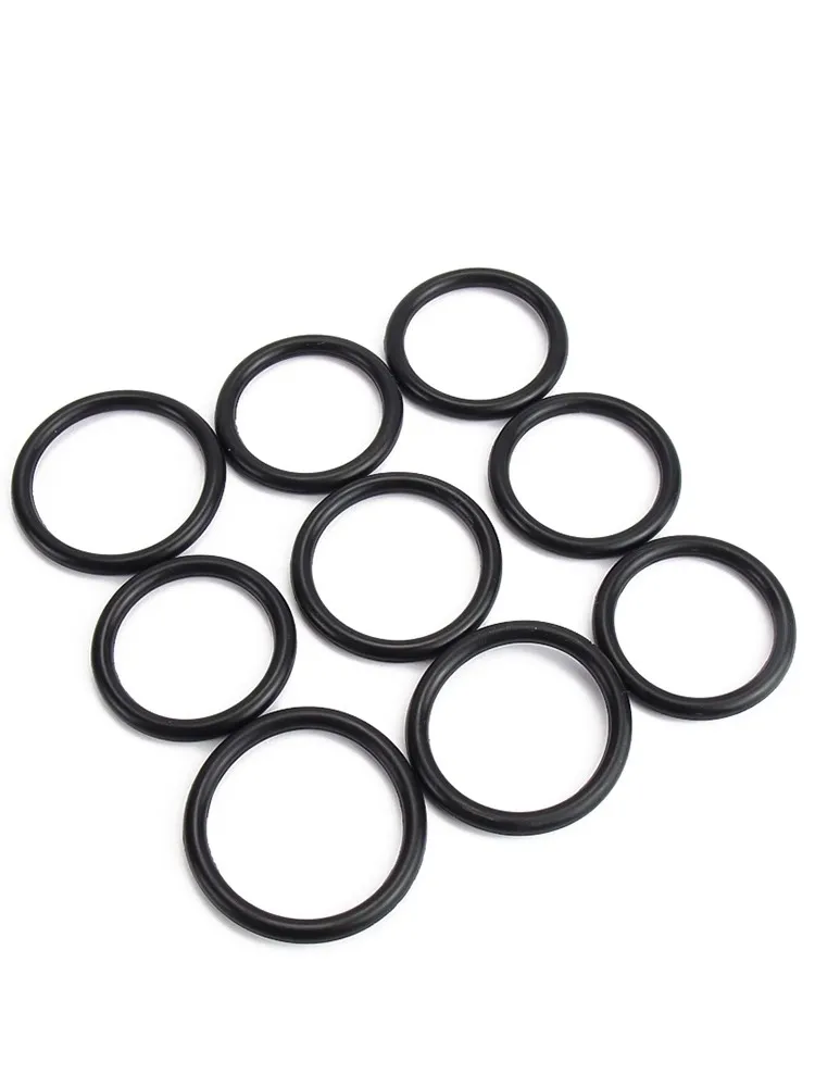 Rondella di tenuta O-ring in gomma CS da 10 pezzi Guarnizione ad alta temperatura resistente all'olio NBR per impianti idraulici - Rondella di tenuta Oring