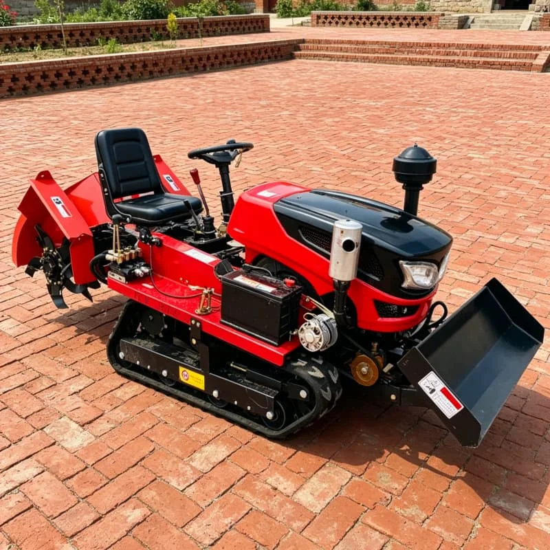 

Customized 2026 New Tracked Rotary Tiller, High‑efficiency Lifting Tracked Rotary Tiller, Farm‑special Rotary Tiller Tractor