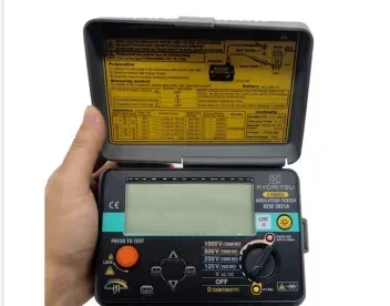 

Kyoritsu High Precision Insulation Resistance TesterDigital Resistance Meter, Insulation Meter KEW3022A