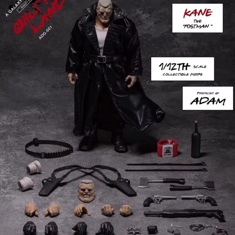 2026 Nieuw Op Voorraad ADAM GUILTY LAND KANE Postbode 1/12 Schaal Sin City Stof Outfit Soldaat Action Figure Anime Model Speelgoed Gift