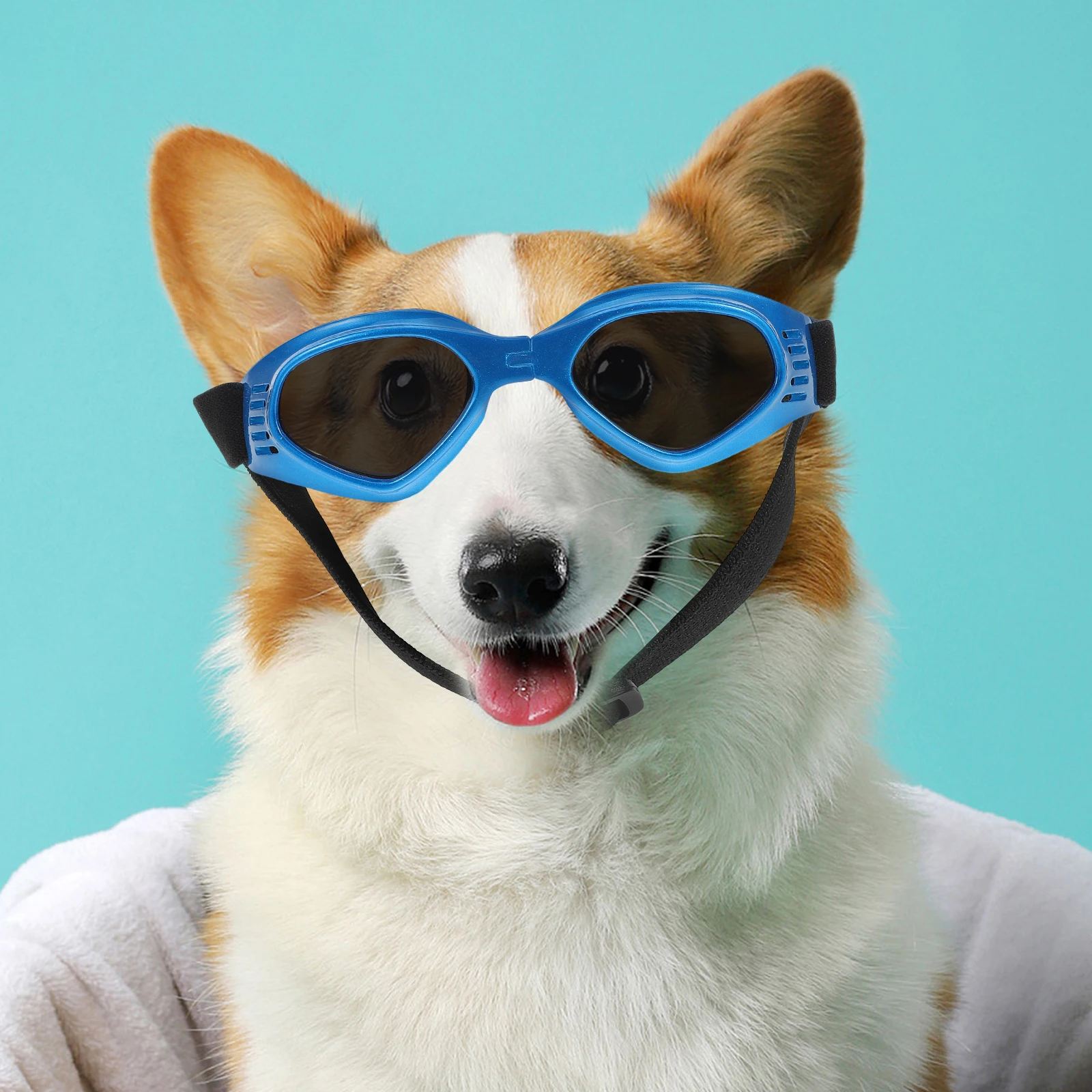 

Puppy Uv Protection Dog Goggles For Small Medium Dogs Cats Windproof Foldable Eyewear Outdoor Party Photo Prop Funny Glasses