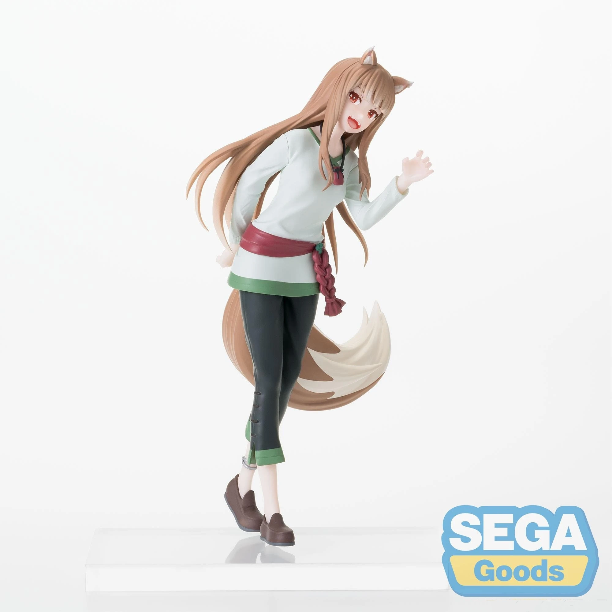 In Stock Original Sega Anime Spice and Wolf Myuri Holo Action Figure Desktop Decorate Ornaments Collection Model Toys Kids Gift