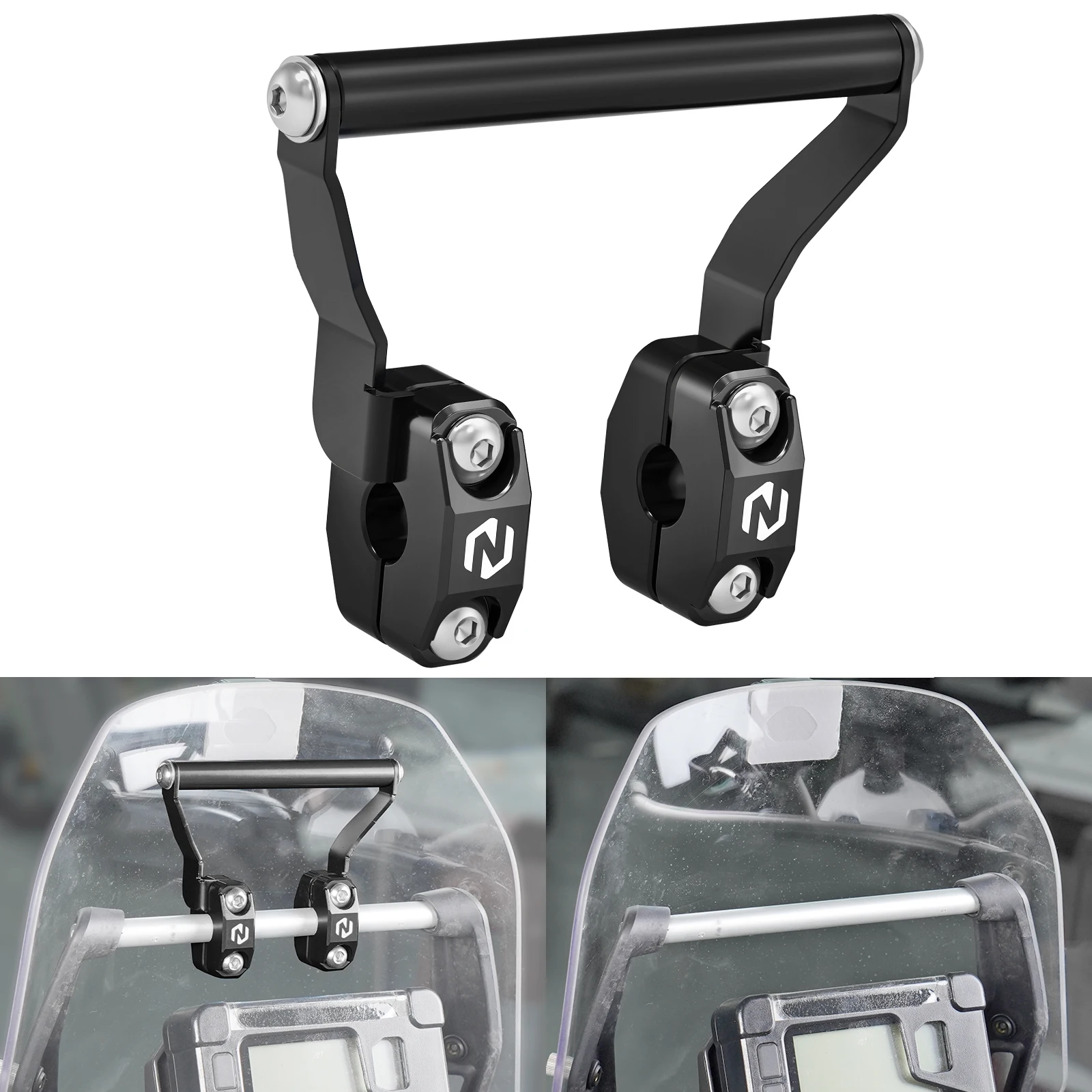 For 2019-2024 Yamaha Tenere 700 GPS Navigation Mount Bracket for Tenere 700 Rally Edition 20-24 for Aprilia Tuareg 660 2022-2024