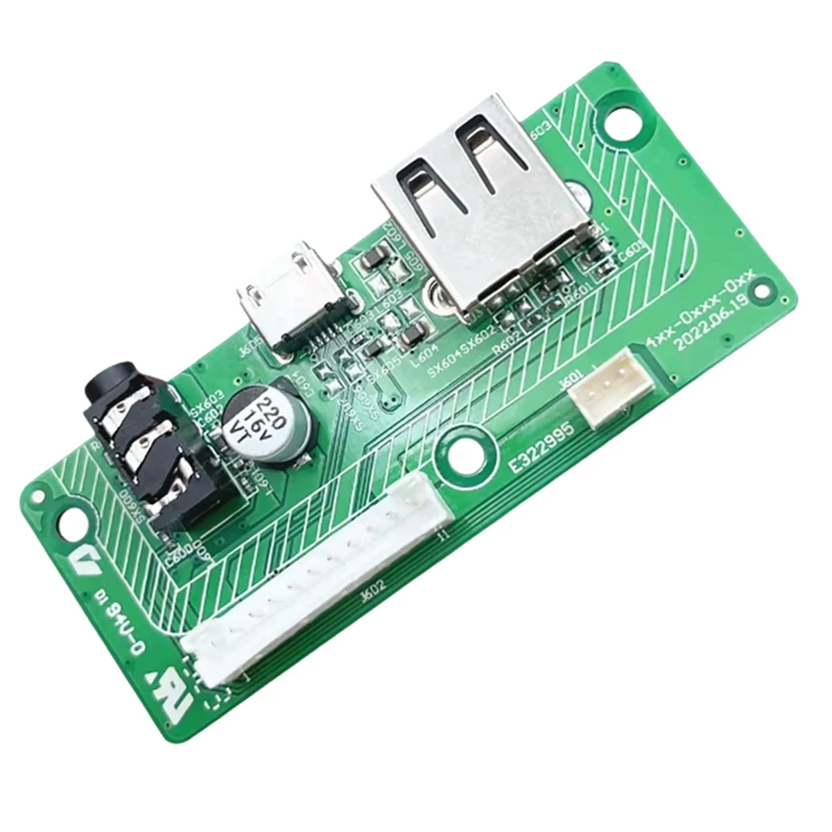 ABQR NEW for CHARGE3 USB 2.0 Audio Jack Power Supply Board Connector for Charge 3 Speaker Micro-USB Charge Por