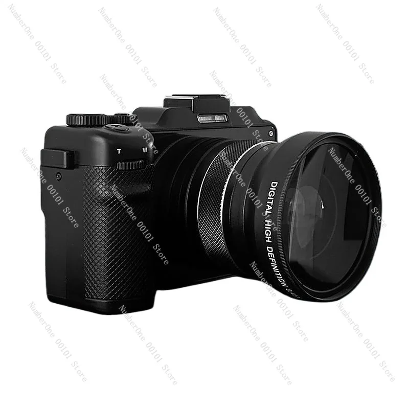 

New Dual-Camera Self-Timer Digital Camera for Students, Travel Mirrorless, High-Definition Pixels, Affordable & Easy to Use