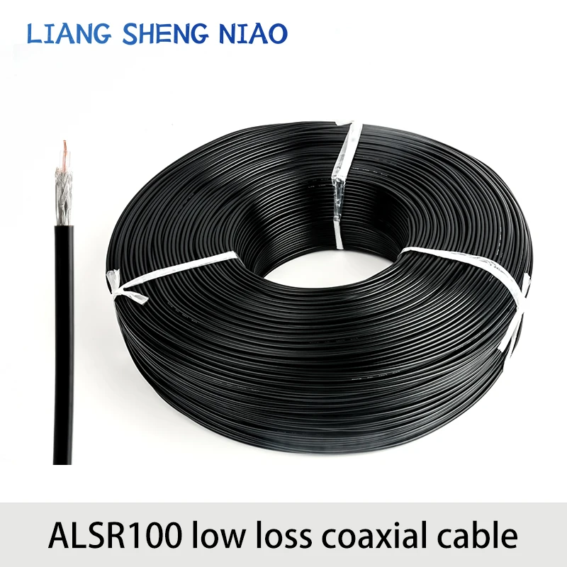 ALSR100 Low Loss High Frequency Cable Double Shielded Coaxial RF Cable High Frequency Line Signal Line