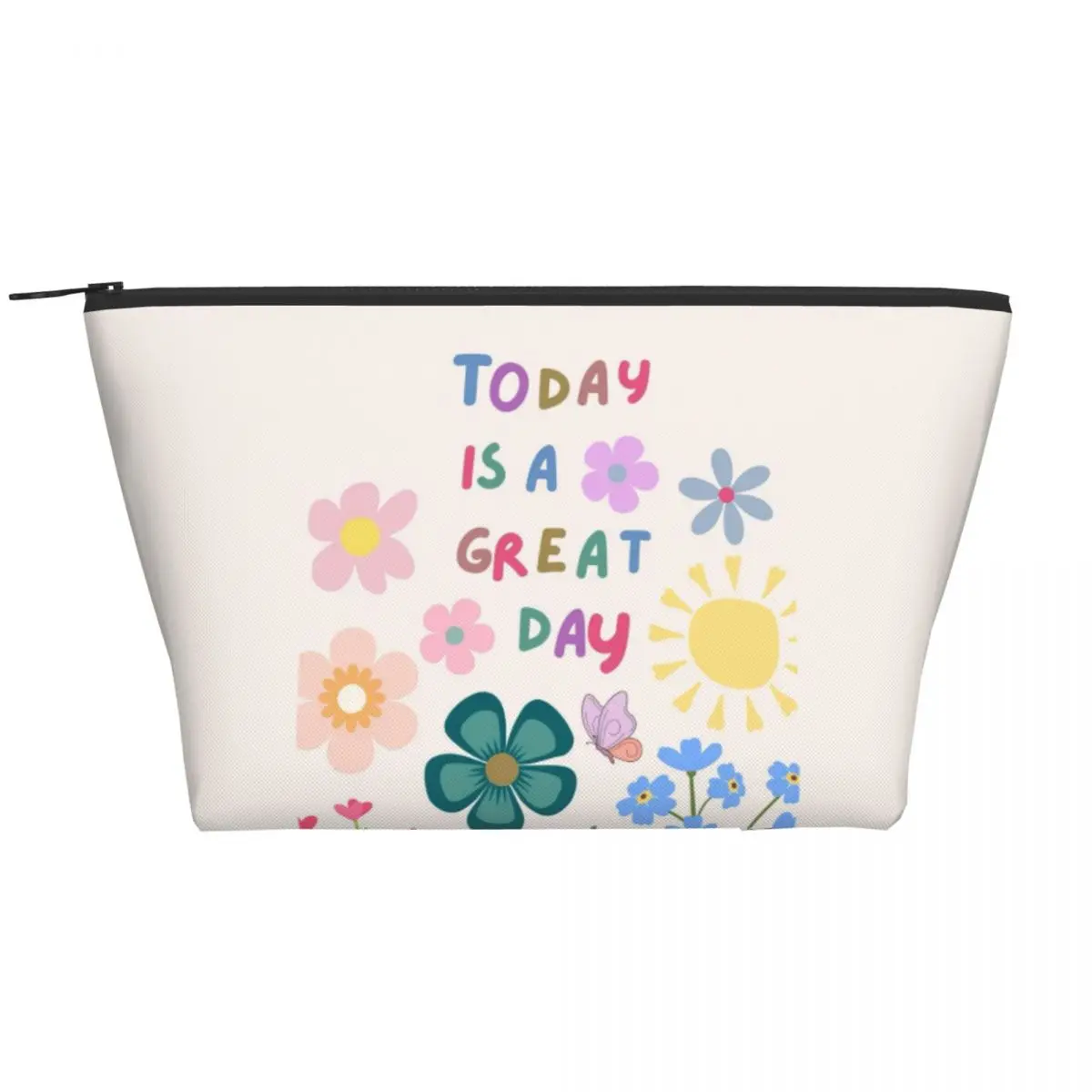 

Good Luck Zipper Makeup Bag, Lightweight Multi functional Makeup Storage Bag