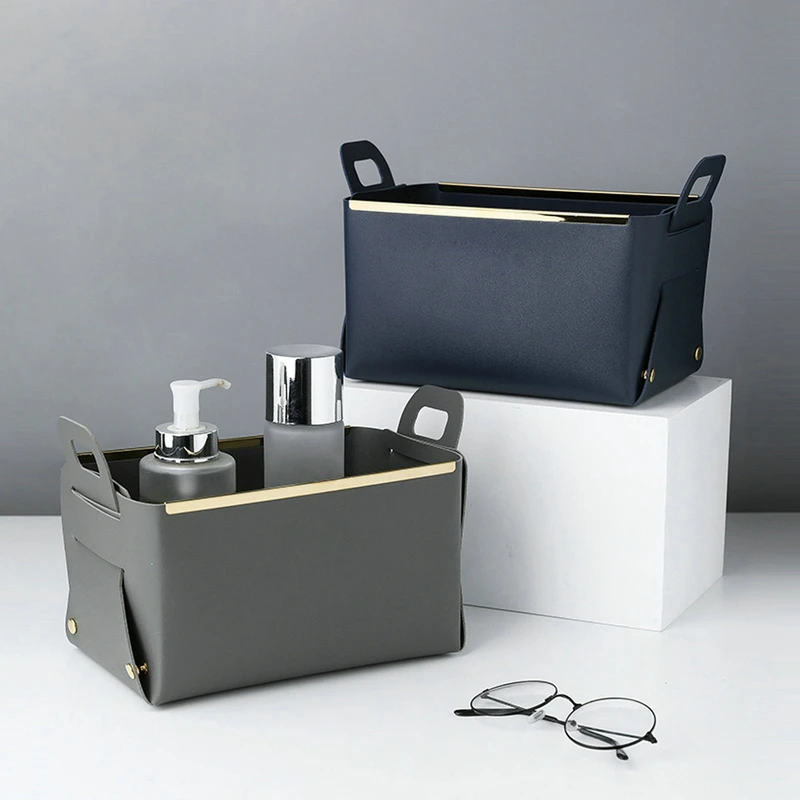 1Piece Storage Box Foldable Storage containers For Storing Phones Keys And Cosmetics Home Office Supplies