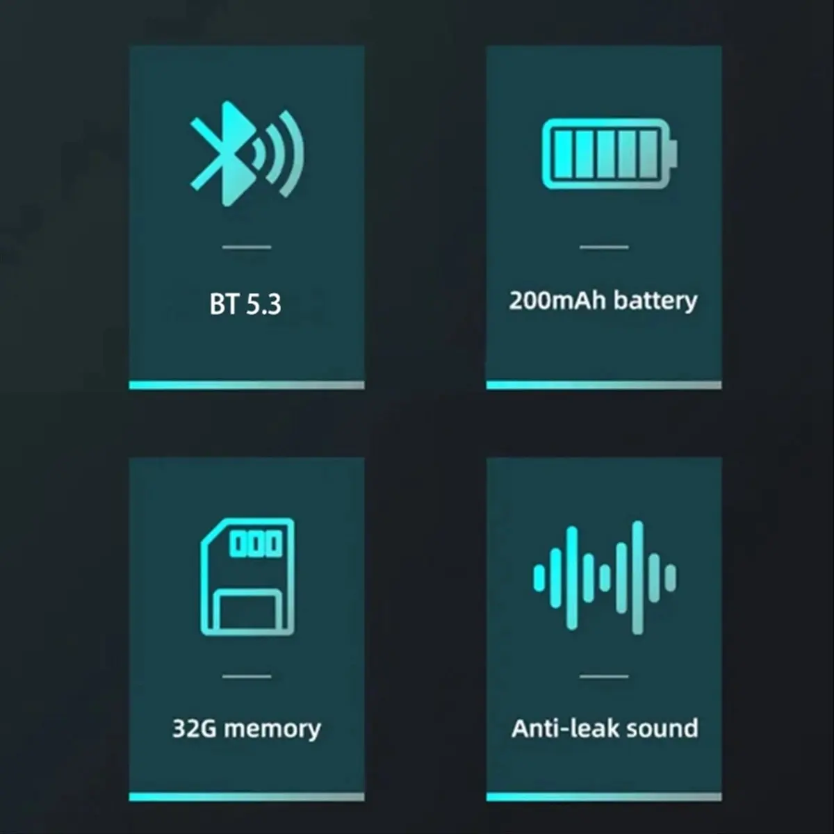 

M85K For Bone Conduction Earphones Bluetooth Wireless IPX8 Waterproof MP3 Hifi with Mic Headset for Swimming