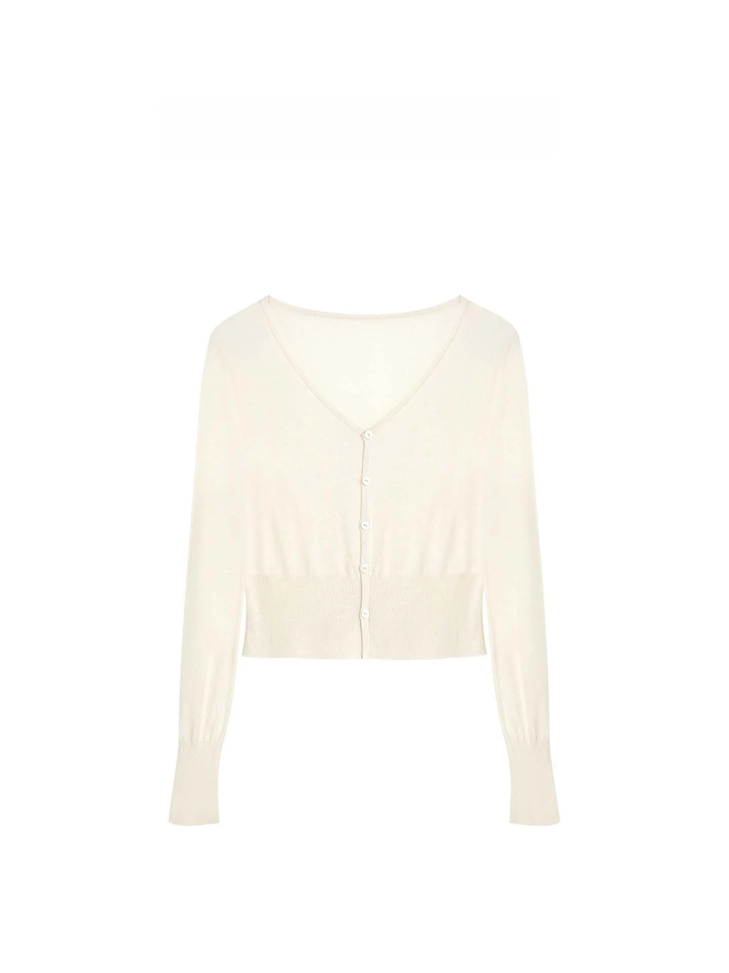 

Lightweight Short Knitted Open Cardigan for Women Versatile Simple Design Summer New Arrival Elegant Style Rellson Fiber