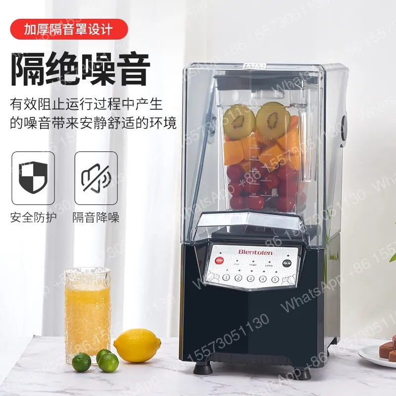 Blentolen smoothie machine with cover Automatic ST300 soundproof silent wall breaker Ice crusher