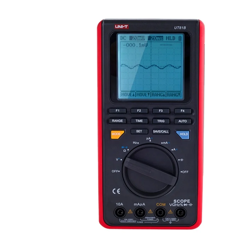 UT81B 2 in  1 Digital Multimeter Digital Oscilloscope 8MHz 40MS/s Real-Time Sample Rate