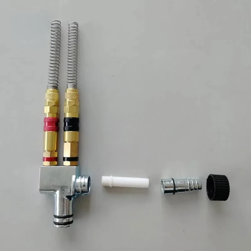 Wetool 377724 Insert Sleeve IG02 Powder Coating Gun Spare Parts Powder Injector Insert Sleeve Insert Core Replacement