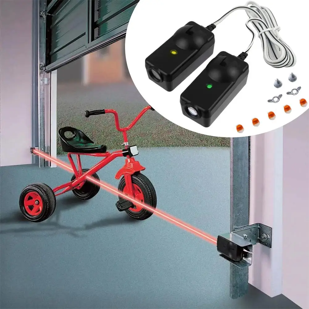 Garage Door Safety Sensor Kit with 41A5266-1 Bracket Compatible with Liftmaster Sears Wayne 1997-Current Durable Replacement Kit