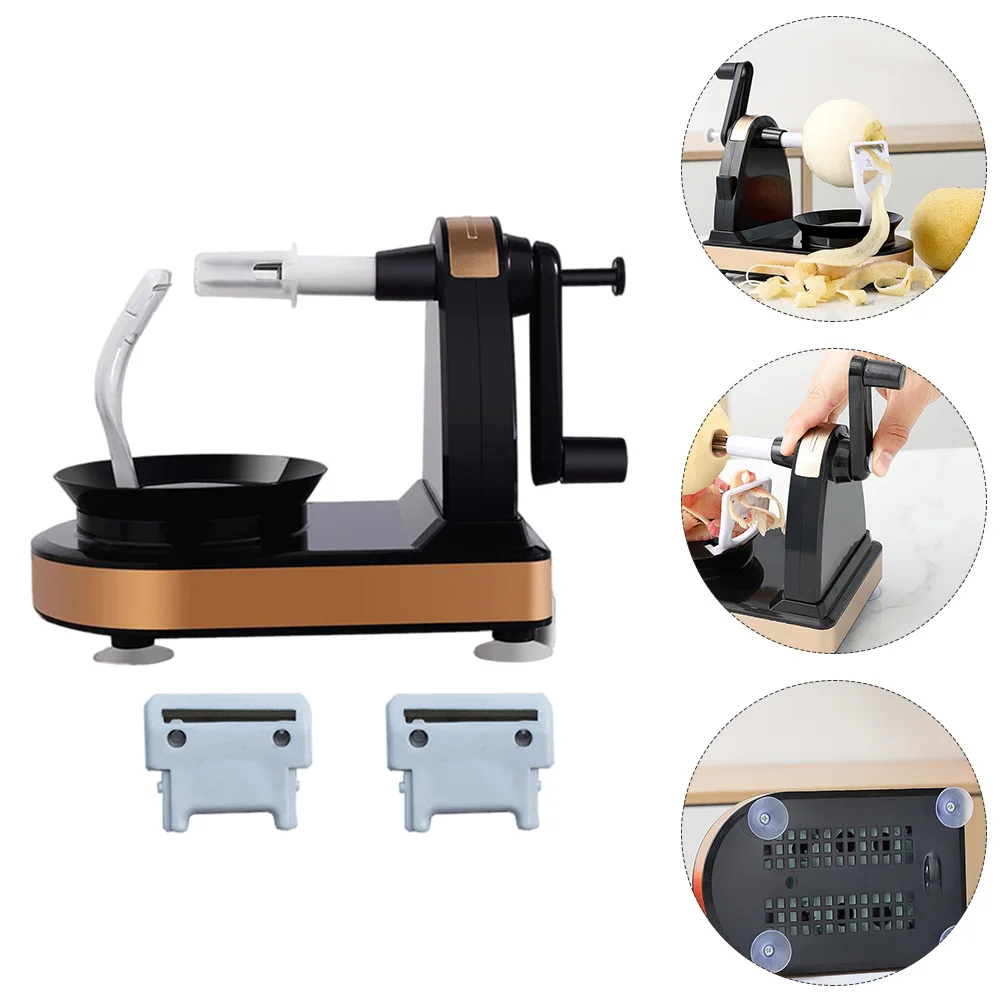 

Multifunction Peeler Fruit Slicer Home Peelers Automatic Tools Kitchen Gadget Stainless ABS PP Safe Healthy Right Left