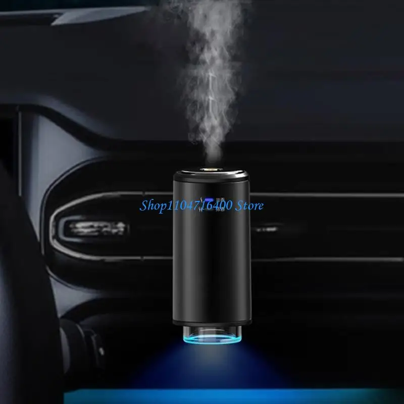 

y1gd Auto Vent Fragrances Dispenser Rechargeable Car Air Purifier Air Atomizer