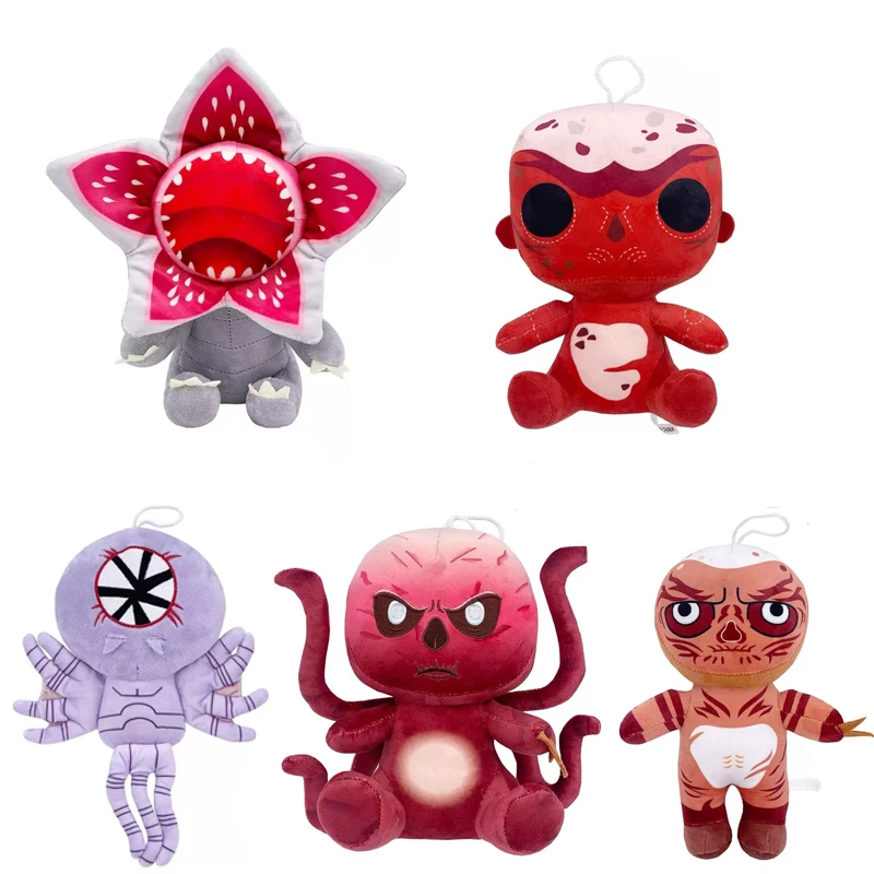 Peluche Demogorgone 2026: Personaggi dei Cartoni Animati, Simpatici Pupazzi Demogorgone, Bambole con Bocca Grande che Mangiano Fiori, Regali